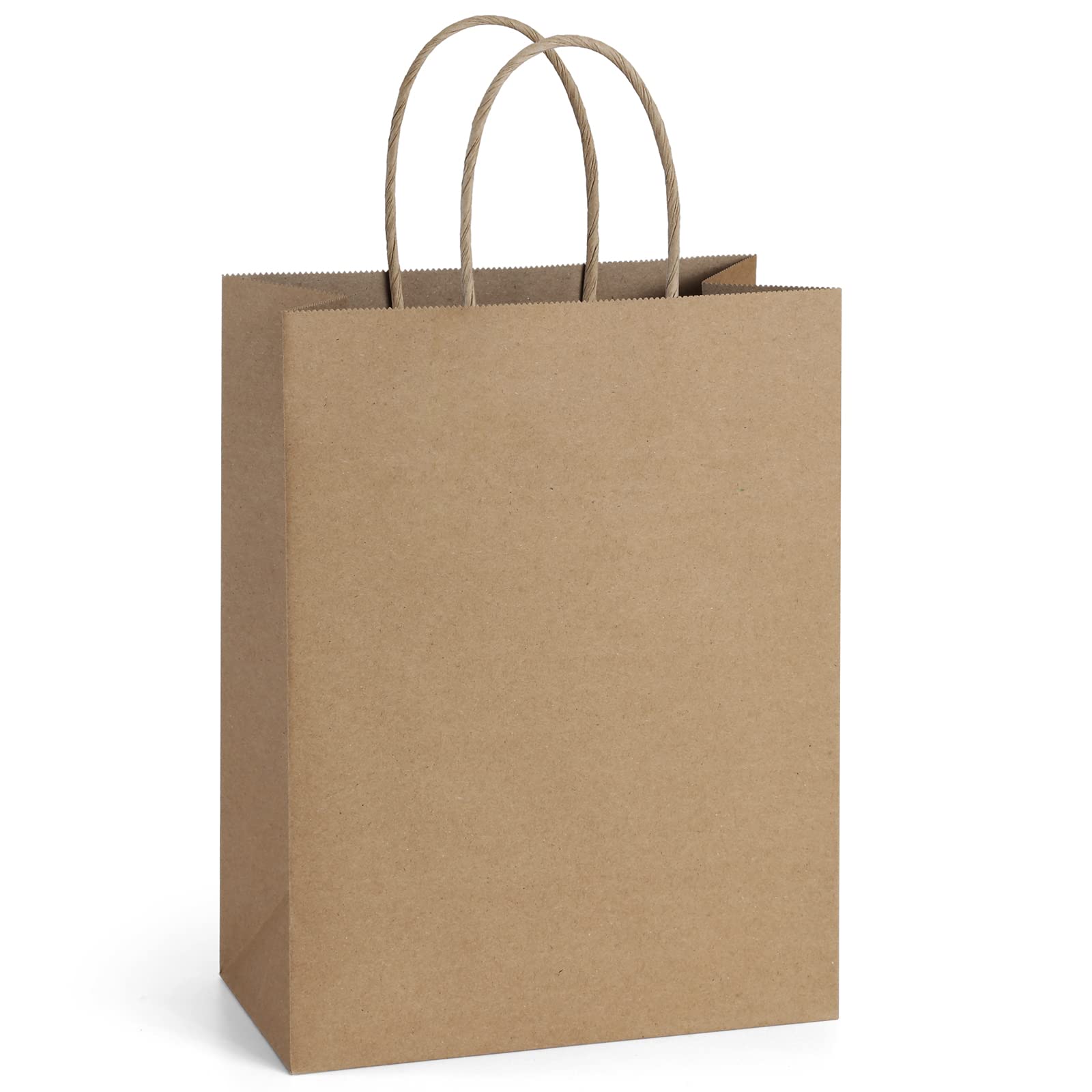 BagDream Bulk 50Pcs 8x|25x10.5 Brown Kraft Paper Gift Bags with Handles for Wedding and Birthday
| BagDream Bulk 50Pcs