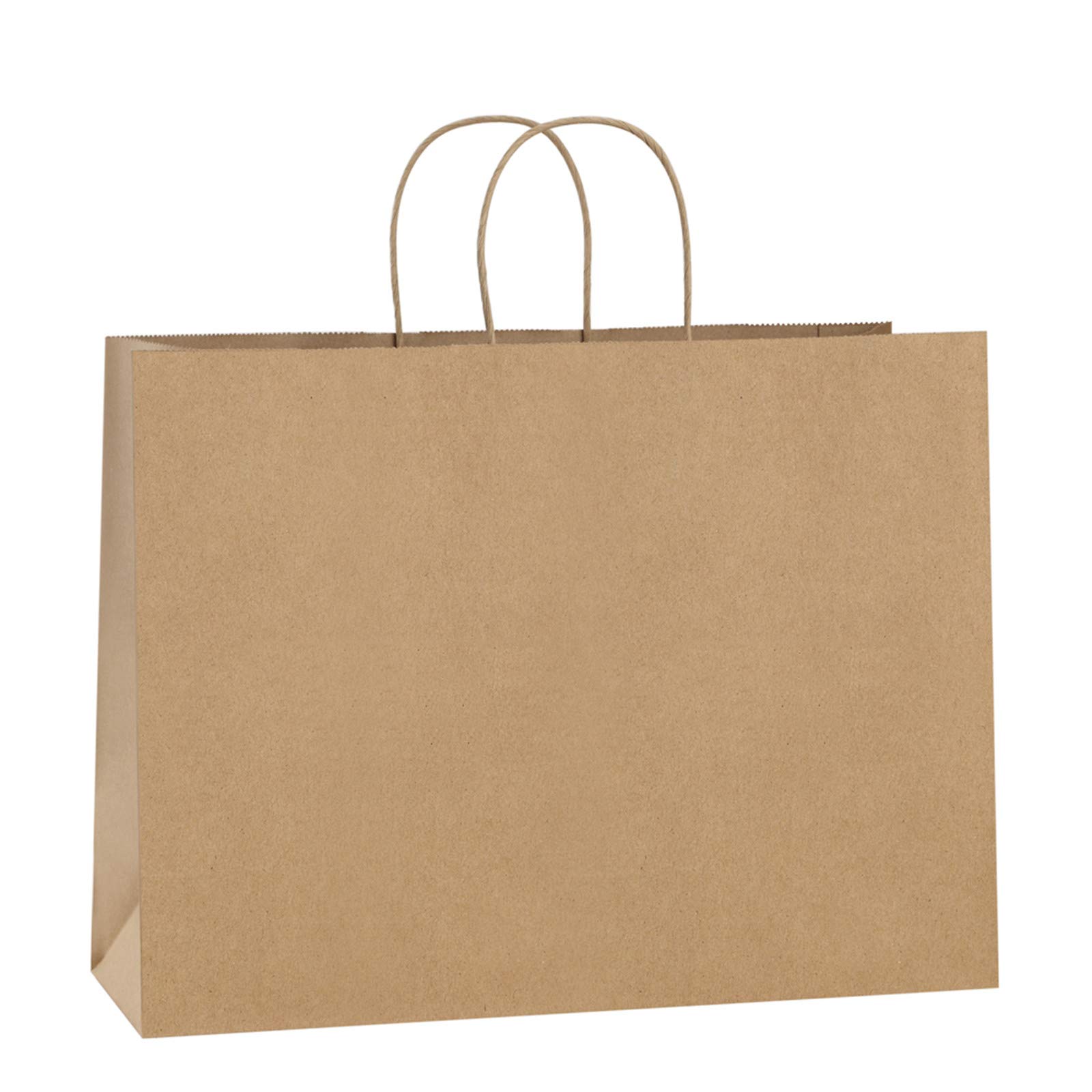 BagDream Large Gift Bags with Handles 50Pcs Brown Kraft Paper Bags for Shopping and Grocery
| Recyclable BagDream Brown