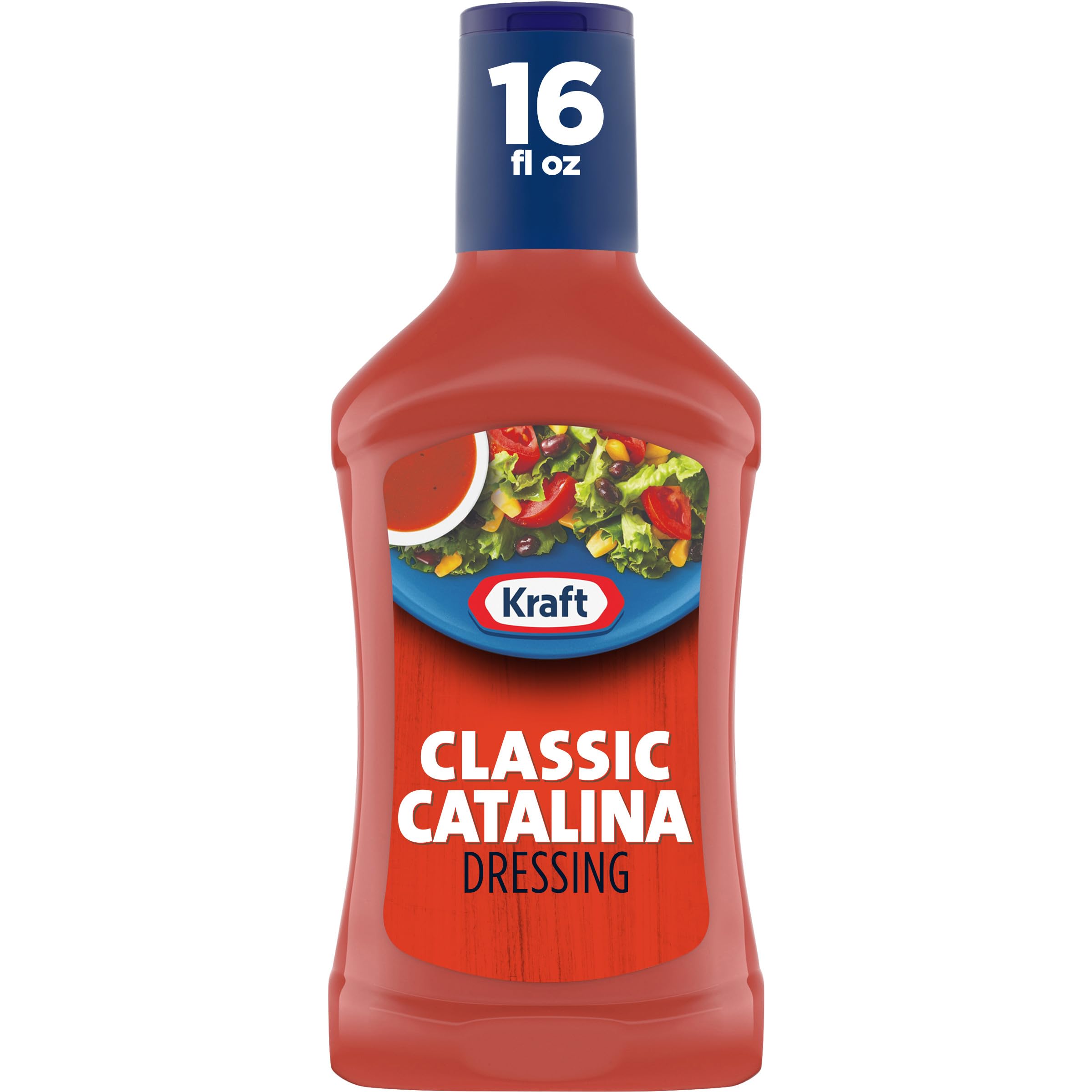 Classic Kraft Catalina Salad Dressing for Easy meal Prep and Family Meals (16 fl oz Bottle)
| Kraft Catalina Classic Sa