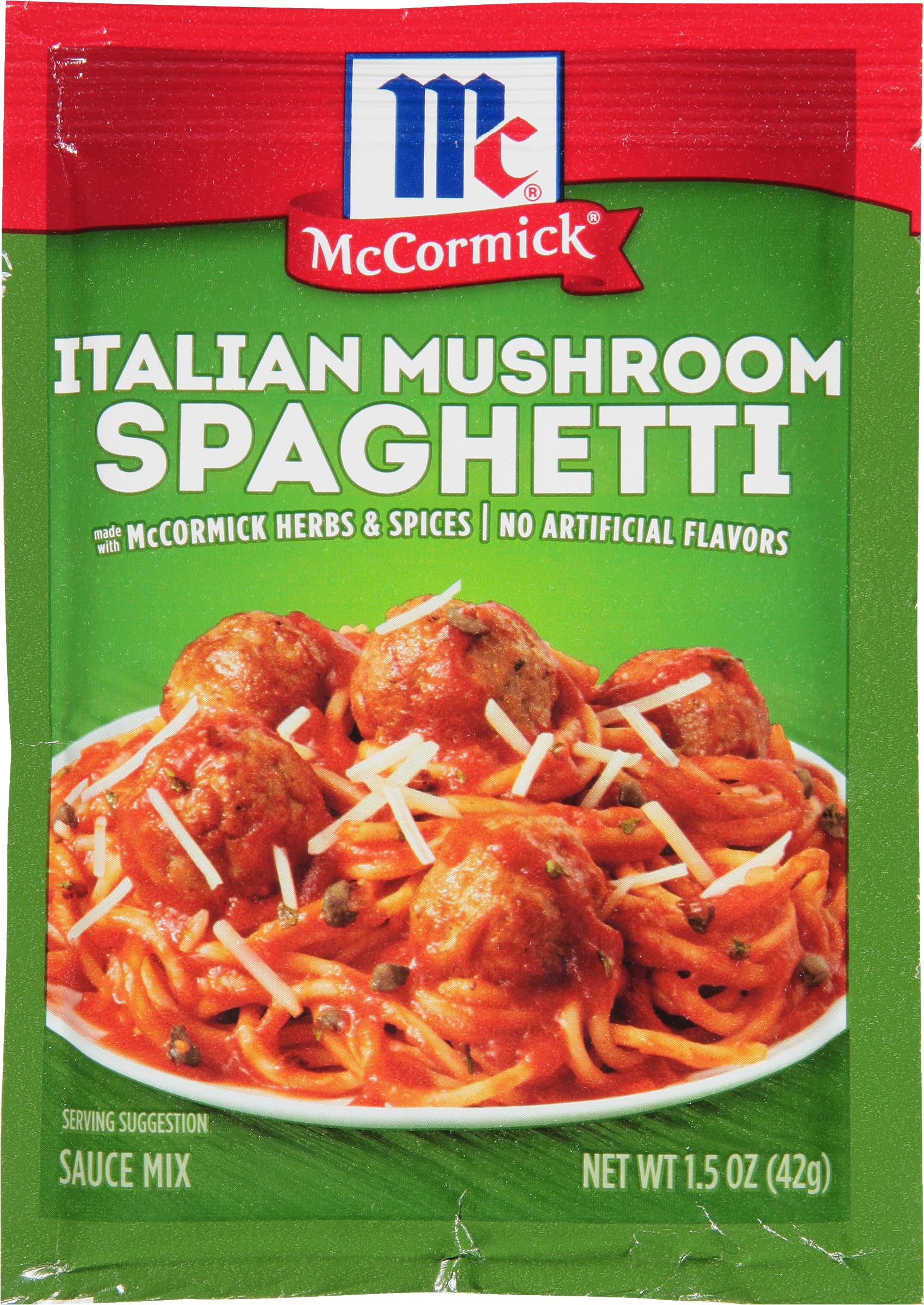 McCormick Italian Mushroom Spaghetti Sauce Mix for Italian Cuisine Lovers | Quick & Easy Meals
| McCormick 1.5 oz Itali