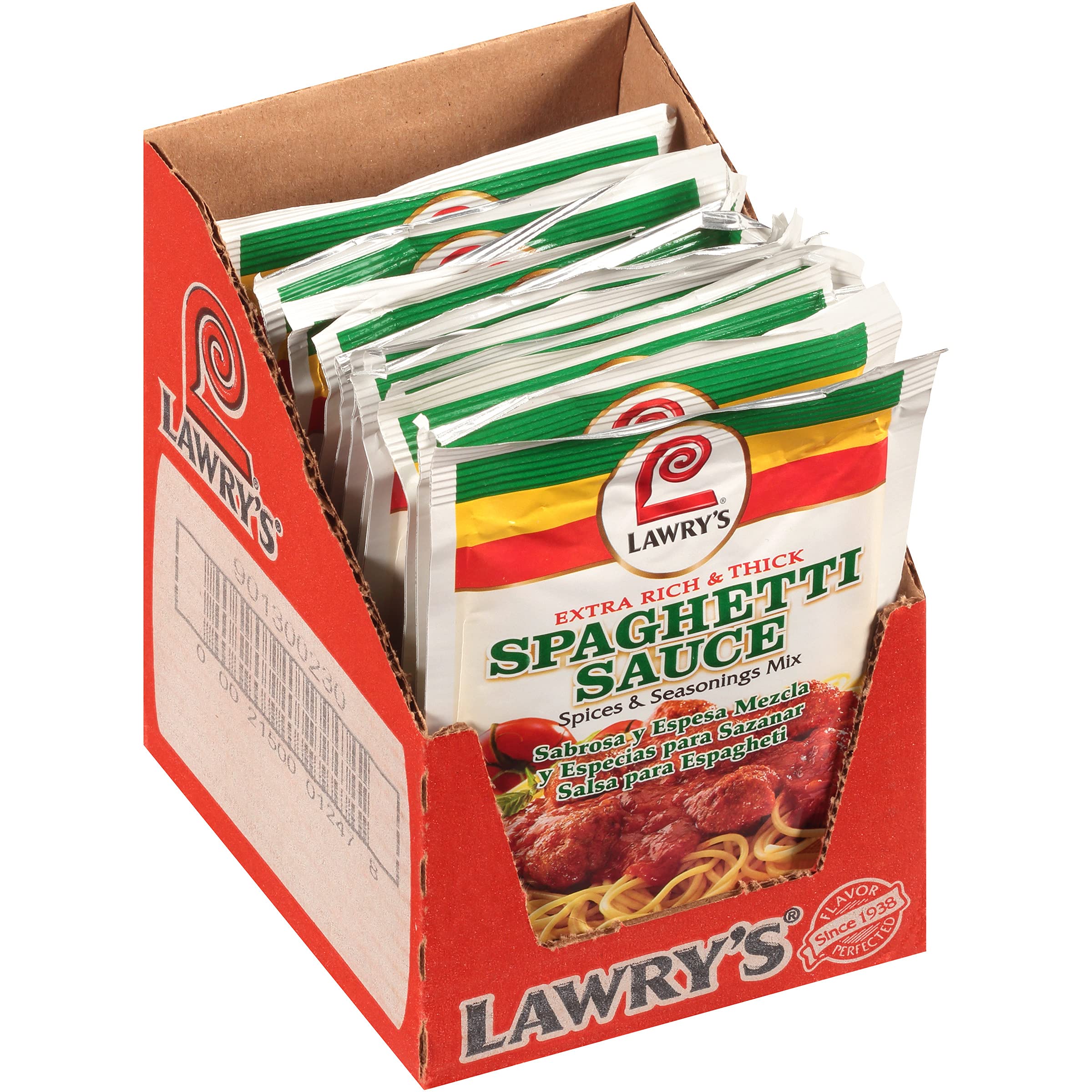Lawry's Extra Rich & Thick Spaghetti Sauce Spices & Seasonings Mix for Home Cooks for Quick Meals
| Lawry's Extra Rich